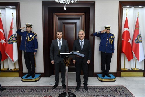 Emniyet Genel Müdürü Erol Ayyıldız Özbekistan Heyetini Konuk Etti