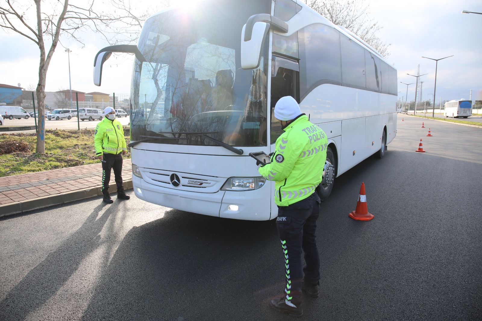 Şehirlerarası Yolcu Taşıyan Araçların Denetimi Gerçekleştirildi