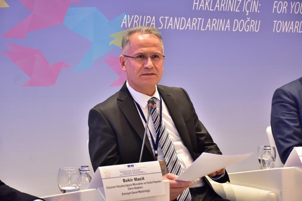 Daire Başkanımız Sayın Bekir MACİT, Türkiye’deki Göçmenlerin ve İnsan Ticareti Mağdurlarının İnsan Hakları açısından...