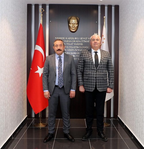 Ankara İl Emniyet Müdürümüz Sayın Servet YILMAZ, Daire Başkanımız Sayın Bülent GÜRCAN’ı Ziyaret Etmiştir.