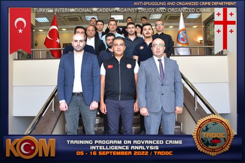 05 - 16 EYLÜL 2022 - İLERİ SEVİYE SUÇ İSTİHBARAT ANALİZİ EĞİTİM PROGRAMI / GÜRCİSTAN
