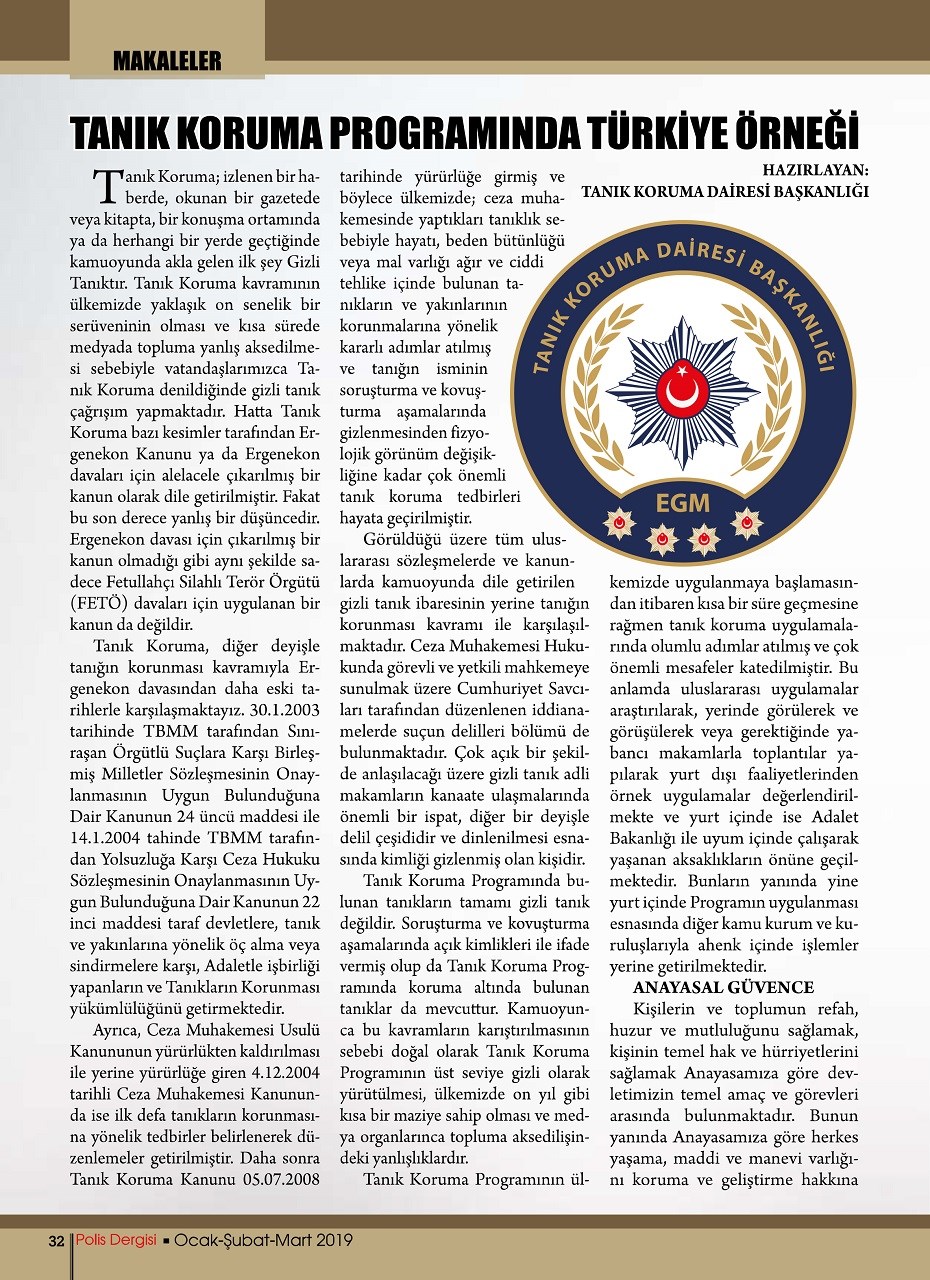 Polis Dergisi - 98. Sayı 32. Sayfa